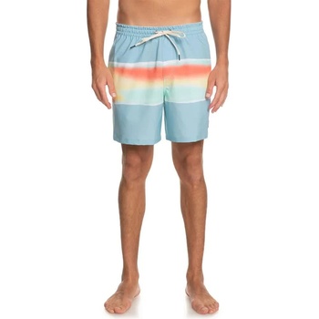 Quiksilver Бански гащета Quiksilver Surfsilk Air-Brush Volley 17´´Nb swimming shorts - Blue (Sky Blue)