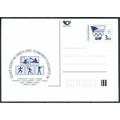 Česká pošta (1996) CDV 20 ** - ČR - XXVI. LOH v Atlantě