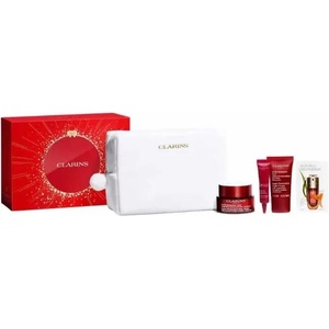 Clarins Комплект Super Restorative, с несесер, 4 части