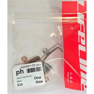LifeLine Code Disc Brake Pads - Black