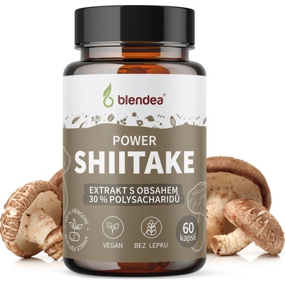 Blendea Shiitake extrakt 60 kapslí