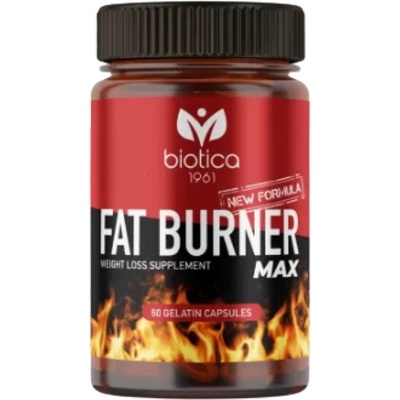 Biotica Fat Burner MAX (New Powerful Formula) [60 капсули]