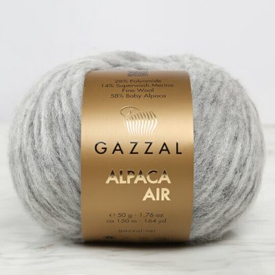 Příze Alpaca Air 78 světle šedá