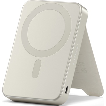 Satechi Портативна батерия Satechi - Qi2 10K Magnetic, 10000 mAh, Sand (ST-B10Q2SW)