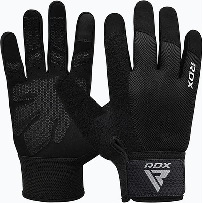 RDX Тренировъчни ръкавици RDX W1F Full Finger black