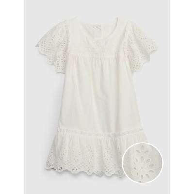 GAP Бебешка рокля с воланчета GAP GAP | Byal | Момичешки | 74-80