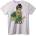 NOONEBRAND Тениска Naruto Рок Лий - XS, White