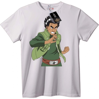 NOONEBRAND Тениска Naruto Рок Лий - XS, White