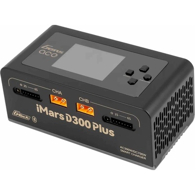 GensAce Charger iMars D300 PLUS Dual Channel EU Black