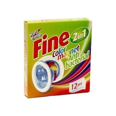 Well Done Fine Color Magnet Antibacterial ubrousky 12 ks