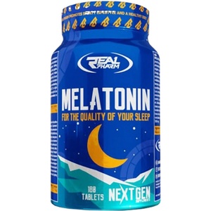 REAL PHARM Melatonin 1 mg [180 Таблетки]