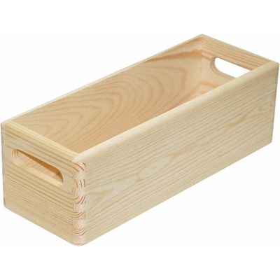 Dřevěná krabička květináč 35x13x12 cm