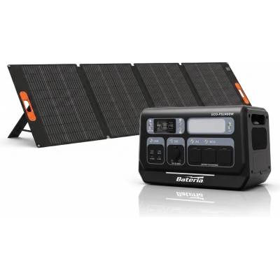 BATERIA solární sestava 200 Wp 2048 Wh 2400 W BAT-HESS-2MG-V2-FVS počet solárních panelů 1