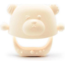 Kidnort silikon hryzátko Glitre béžová