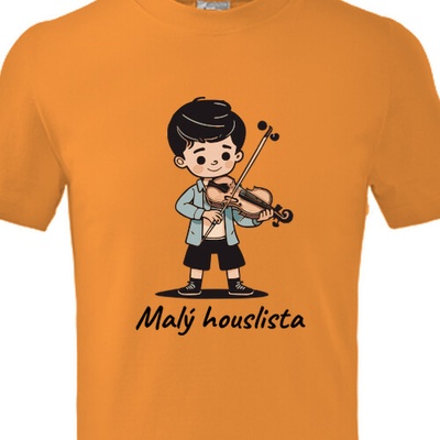 Triko pro malého houslistu dětské