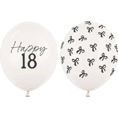 Party Deco Балони 18 - Пастелно Бяло (1 Пакет / 2 Бр. ) (sb14p-418-008z)