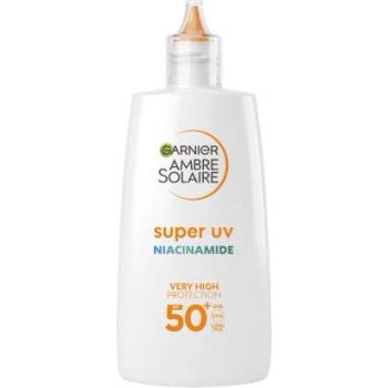 Garnier Ambre Solaire Super UV Niacinamide SPF50+ слънцезащитен флуид за лице против несъвършенства 40 ml унисекс