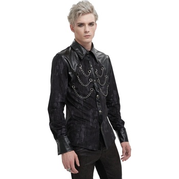 Image 1 of Devil fashion мъжка риза с дълъг ръкав DEVIL FASHION - Punk Hand - SHT098