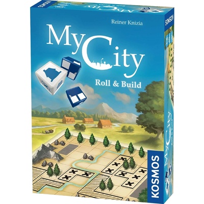 Kosmos Настолна игра My City: Roll & Build - семейна