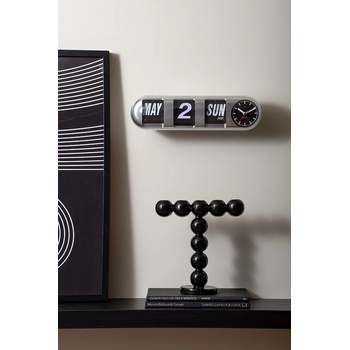 Karlsson Стенен часовник Karlsson Tube Flip в сиво (KA6032SI)