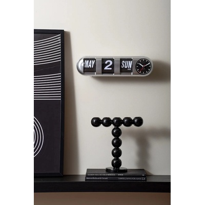 Karlsson Стенен часовник Karlsson Tube Flip (KA6032SI)