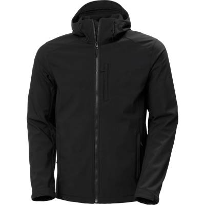 Helly Hansen Мъжко софтшел яке Helly Hansen Paramount Hooded Softshell Jacket - Black - размер XXL (003-2787-0115)