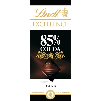 Lindt Excellence 85% cocoa dark, 100 g