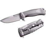 lionSTEEL sr22 g / Солидно джобно ножче с високо издръжлива титаниева дръжка - сиво (lion0172)