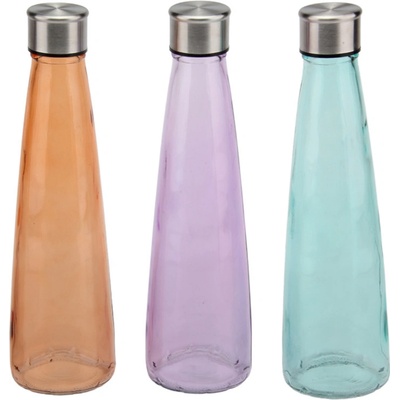 HOME Sklenená fľaša Piramida 750 ml