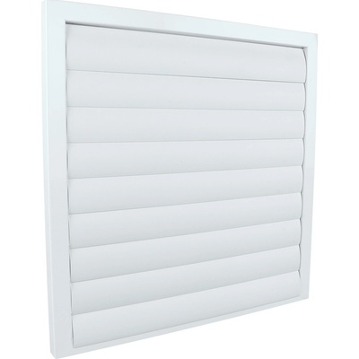 Dalap Kovová so gravitačnými lamelami bez príruby 485x485 mm biela