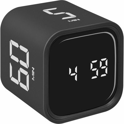 TFA Dostmann TFA 38.2061.01 | MINI CUBE TIMER - časovač ve tvaru kostky (5-10-30-60 minut + individuální čas) - ČERNÁ – Sleviste.cz