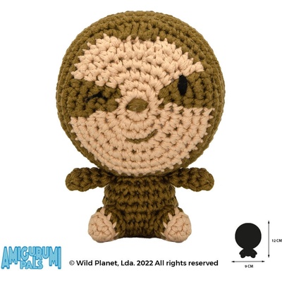 Ръчно плетена играчка, Ленивец 12см. Wild Planet (K8689)