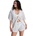 ROXY Moana Story short sleeve kimono - Grey (Pebble)