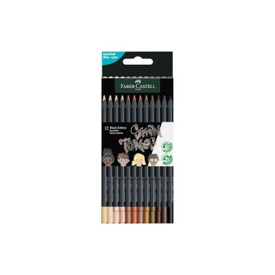 Faber-Castell Цветни моливи Black Skintones