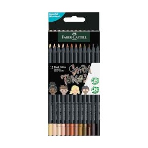 Faber-Castell Цветни моливи Black Skintones