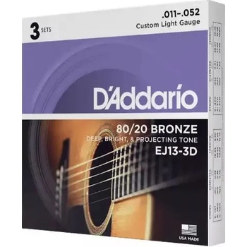 D'Addario EJ13-3D