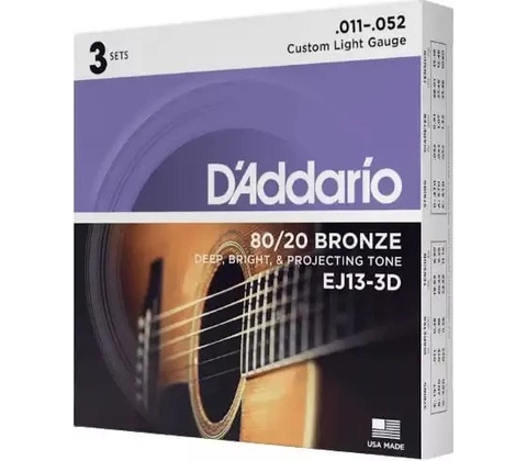 D'Addario EJ13-3D