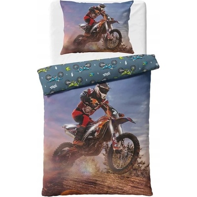 TipTrade bavlna obliečky Motokrosové preteky v púšti 140x200 70x90