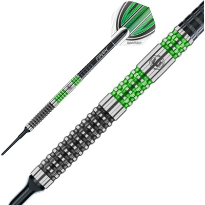 Sada soft šípok Winmau Daryl Gurney 20g SE, 90% wolfram