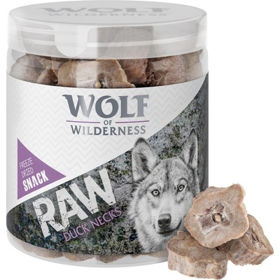 Wolf of Wilderness mrazom sušené prémiové maškrty Blue River losos 280 g