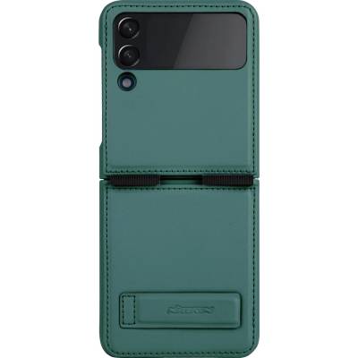 Nillkin Калъф Nillkin Qin Leather за Samsung Z flip 4 - Зелен