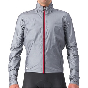Castelli Мъжко водоустойчиво яке за колоездене Castelli Tempesta Lite Jacket Cycling jacket - Gray - размер XXL (051-0955-0114)