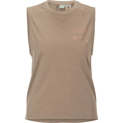 Scott Дамски топ Scott Women's Tank Vertic Dri Top - Toast Beige (916-6365-0212)