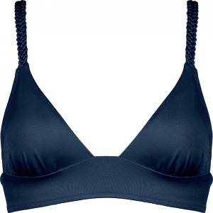 Watercult Дамско бикини горнище Watercult Women's Makramé Love Bikini Top 7039 Bikini top - Sparkling Midnight - размер 44 (150-3163-0215)