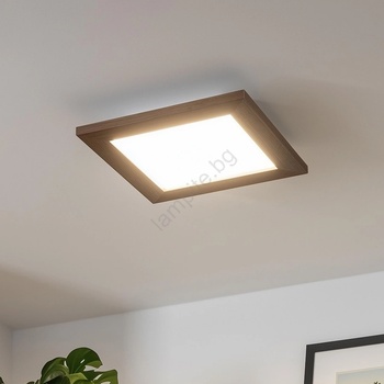 Brilagi - LED Плафониера SLIMFRAME WOOD LED/25W/230V 34x34 см тъмнокафяв (BG1534B)