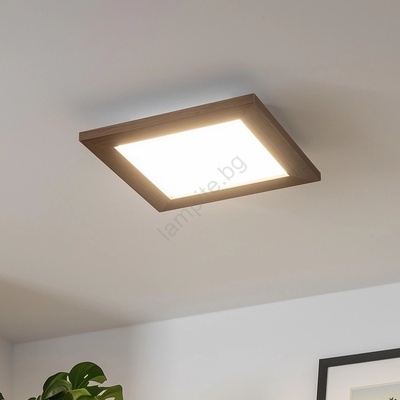 Brilagi - LED Плафониера SLIMFRAME WOOD LED/25W/230V 34x34 см тъмнокафяв (BG1534B)