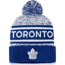 Fanatics Zimní čepice Toronto Maple Leafs Authentic Pro Game & Train Cuffed Pom Knit Blue Cobalt-White