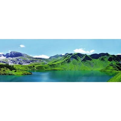 Bondecor Obraz, tlačené plátno CAGI Krajina lake 50 x 150 cm