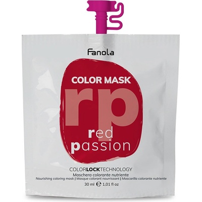 Fanola Color Mask barevné masky Red Passion červená 30 ml