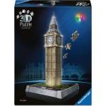 Ravensburger 3D пъзел Ravensburger от 216 части - Биг Бен със Светлини (12008025)